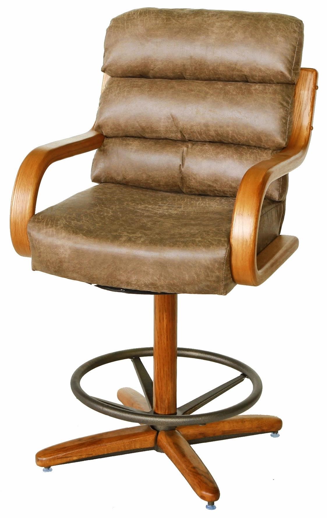 Chromcraft Custom Dining Cm137m Cs334am Swivel Bar Stool Gill Brothers Furniture Bar Stools