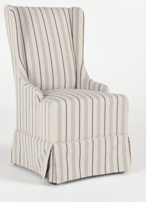 Eclectic Home Dining Wingback Upholstered Dining Chair