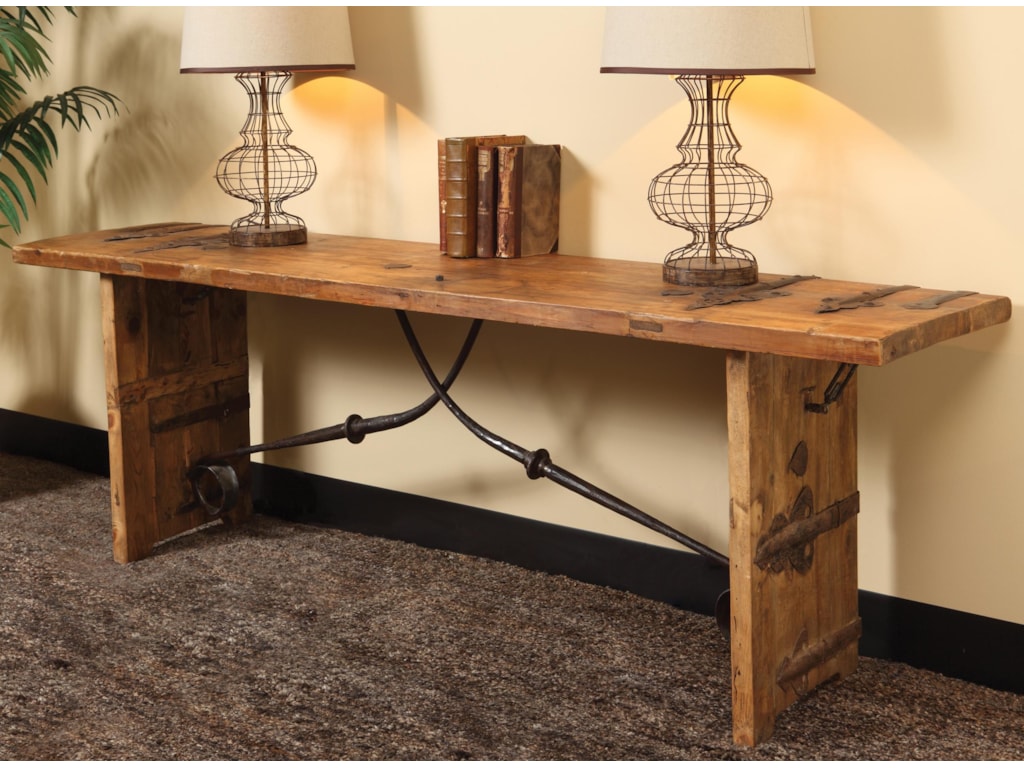 Clic Home Kendari Rustic Reclaimed Wood Console Table Fashion Clic Home Kendari Rustic Reclaimed Wood Console Table Fashion Furniture Sofa