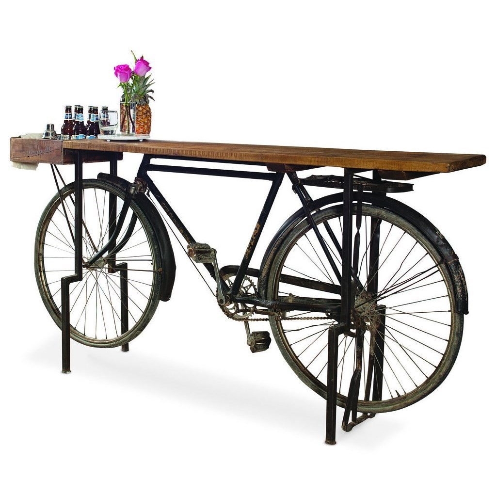 Bicycle Counter Console Table/Bar