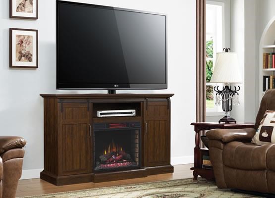 Classicflame Manning Tv Console Mantel Fireplace Insert With