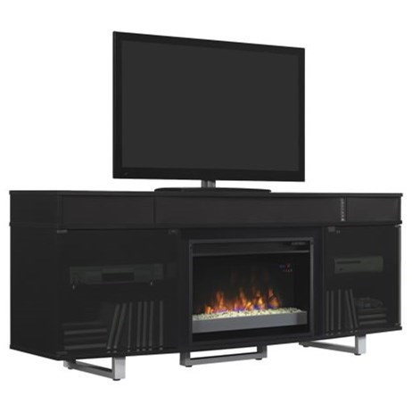 Classicflame Enterprise 72 Fireplace Media Mantel With Bluetooth