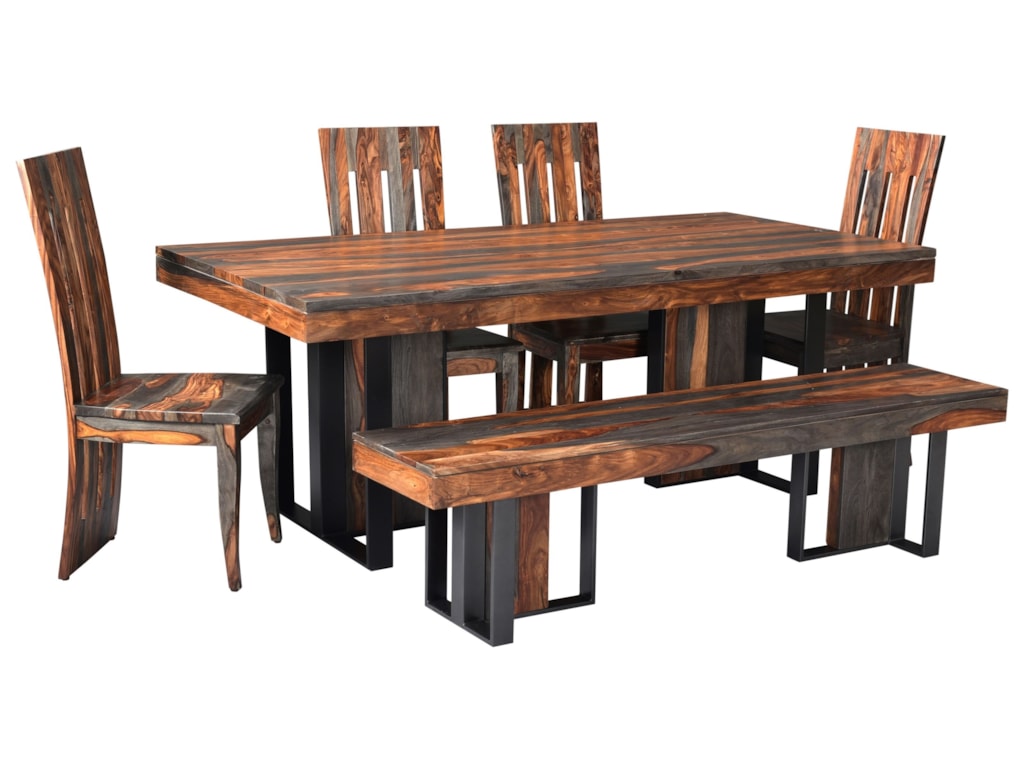 Coast To Coast Imports Sierra Rustic Table And Chair Set With Bench Wayside Furniture Table Chair Set With Bench Coast To Coast Imports Sierra Rustic Table And Chair Set With Bench Wayside Furniture Table Chair Set With Bench