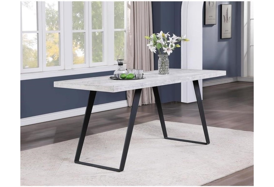 Coast To Coast Imports Aspen Court Ii 48199 Contemporary Counter Height Dining Table Baer S Furniture Pub Tables