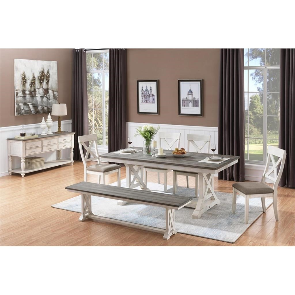 Coast To Coast Imports Bar Harbor Ii Formal Dining Room Group