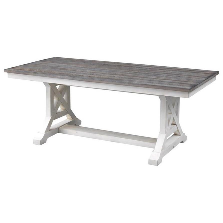 Coast To Coast Imports Bar Harbor Ii Farmhouse Style Dining Table