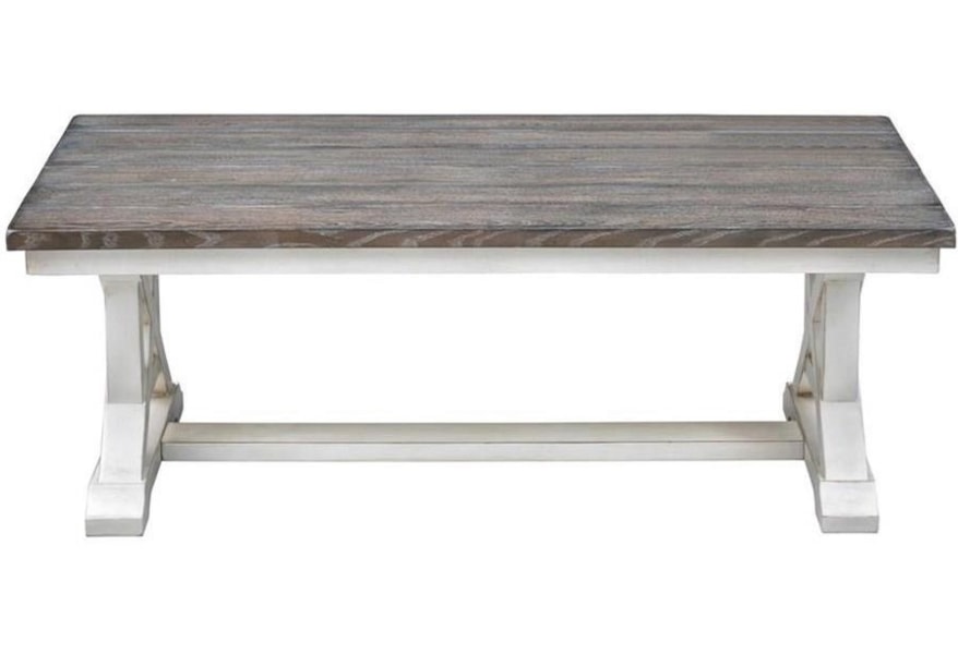 Coast To Coast Imports Bar Harbor Ii 48109 Farmhouse Style Cocktail Table Upper Room Home Furnishings Cocktail Coffee Tables