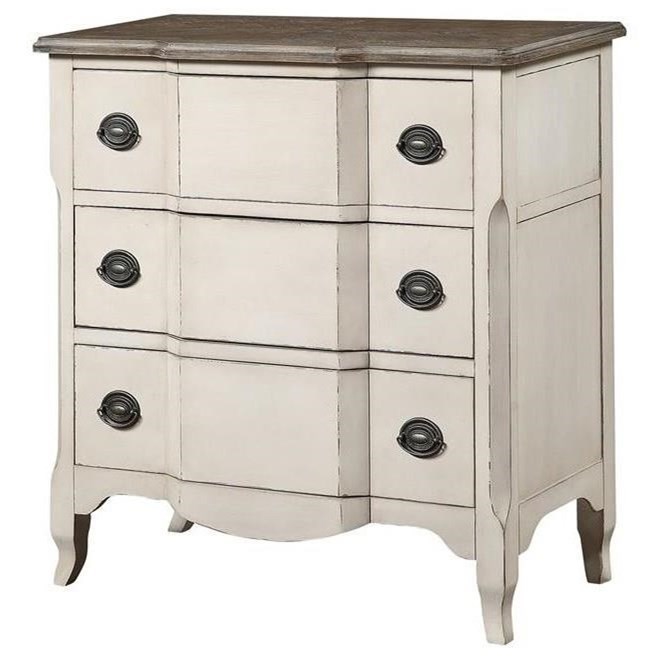Two-Tone Three Drawer Chest