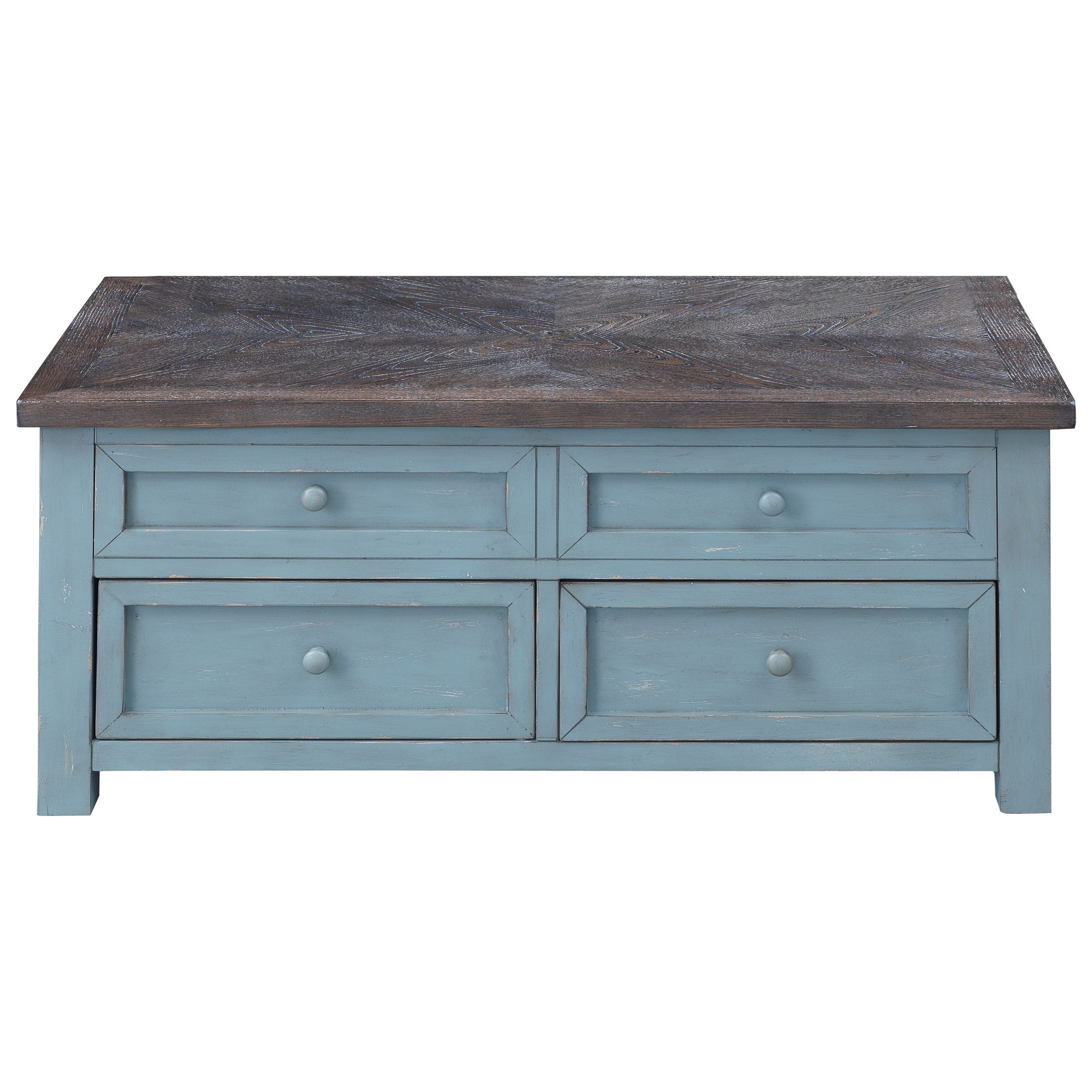 Coast To Coast Imports Bar Harbor 40306 Coastal 2 Drawer Lift Top