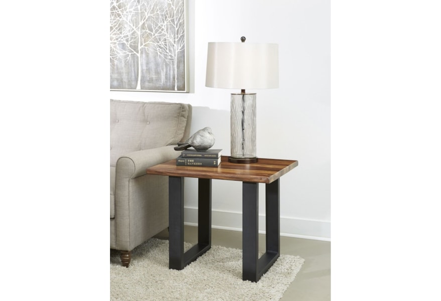 C2c Gilliam Contemporary End Table Walker S Furniture End Tables