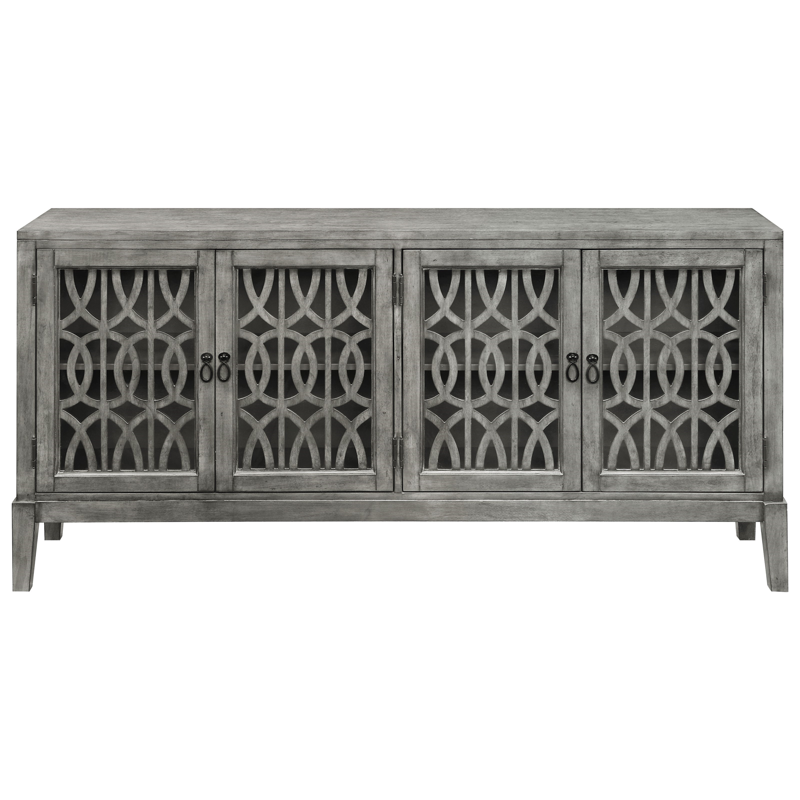 Kaleidoscope Coast To Coast Accents Four Door Credenza Sprintz