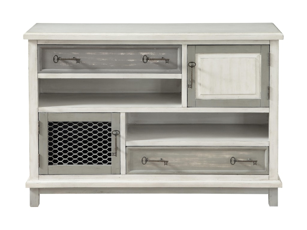 Coast To Coast Accents Two Drawer Two Door Media Credenza