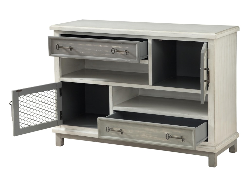 Coast To Coast Accents Two Drawer Two Door Media Credenza