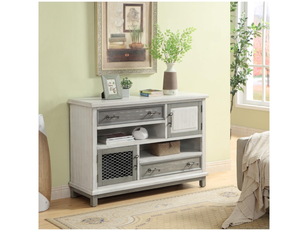 Coast To Coast Accents Two Drawer Two Door Media Credenza
