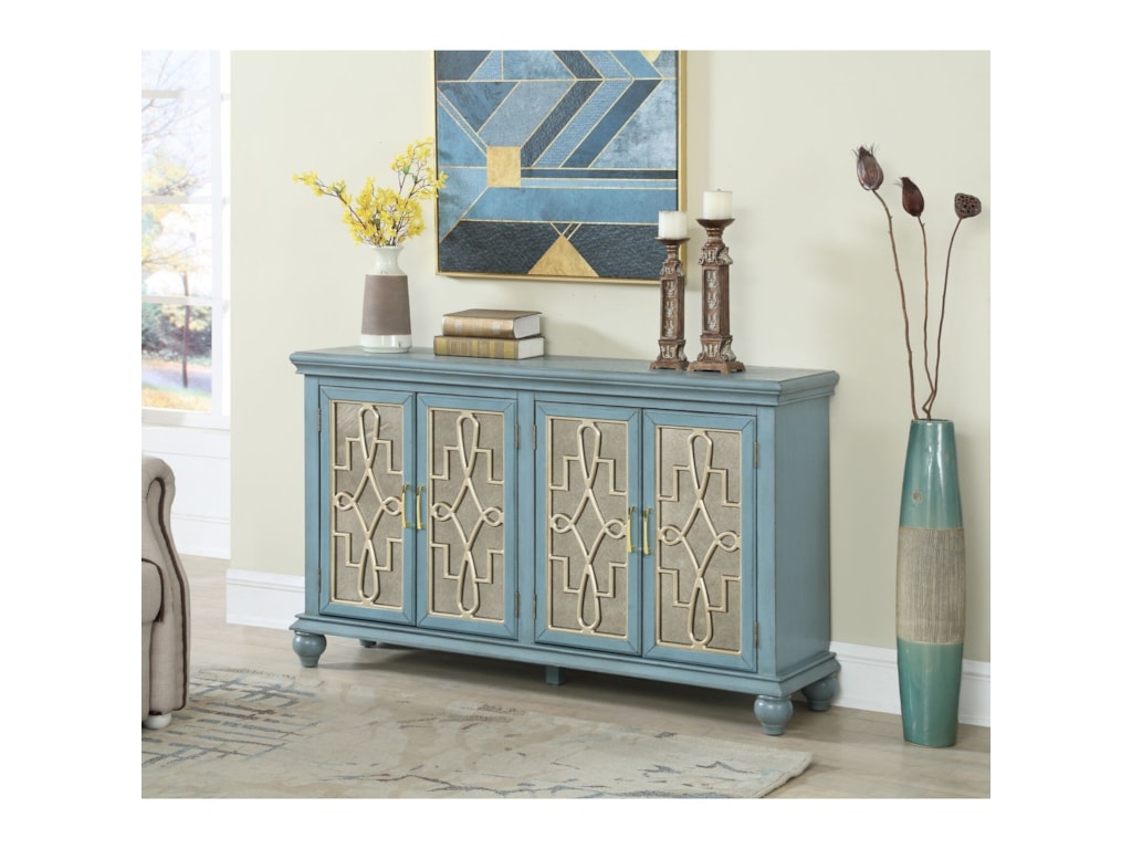Coast To Coast Accents Four Door Media Credenza