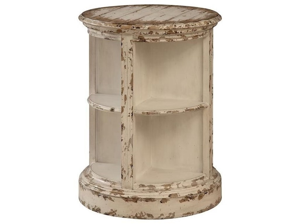 Coast To Accents Rustic Round Accent Table By Imports At Great American Home