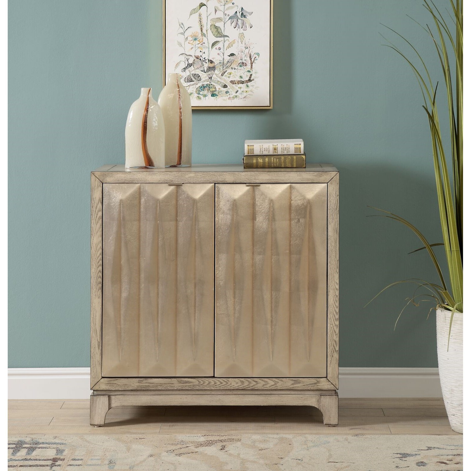 Kaleidoscope Coast To Coast Accents Contemporary 2 Door Cabinet