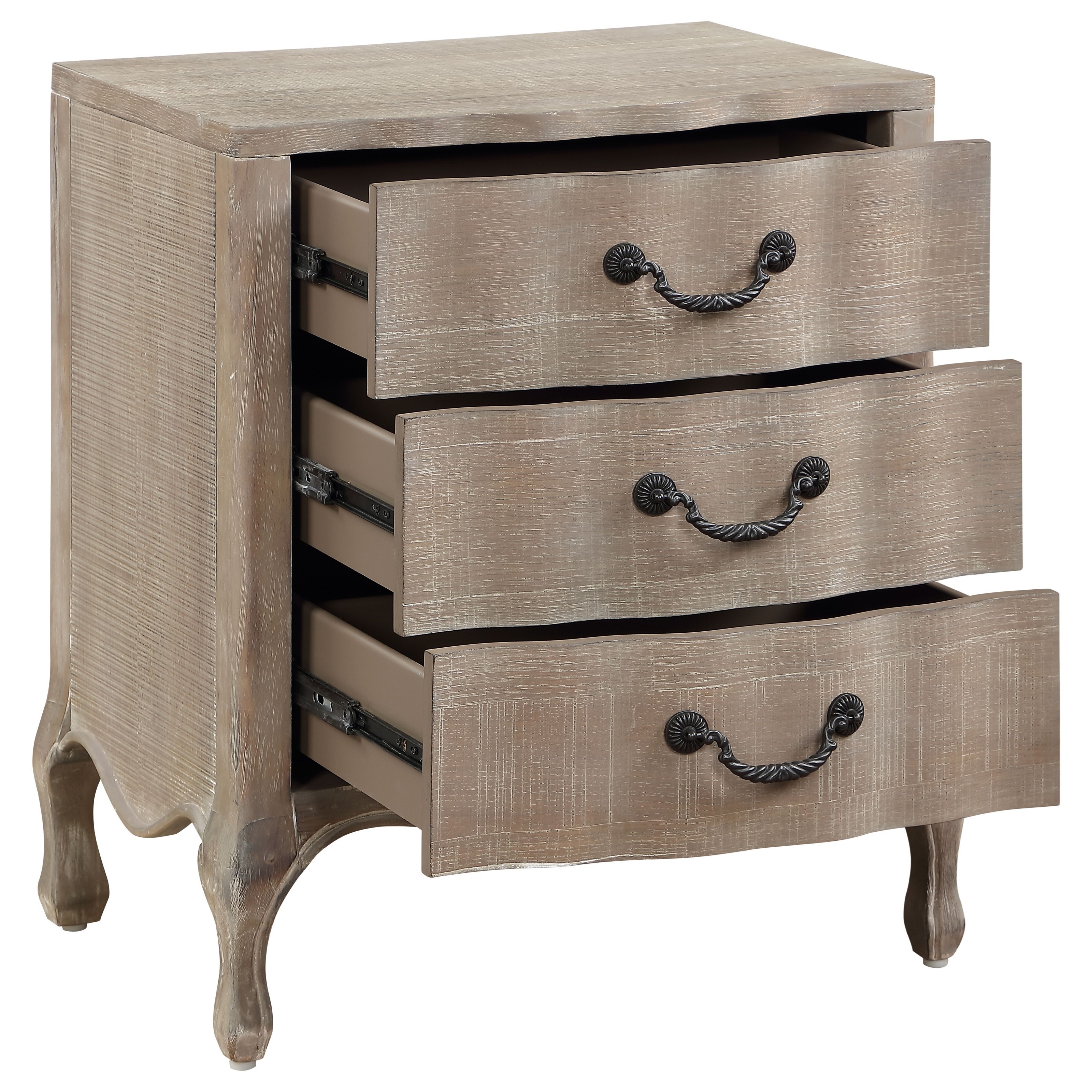 Coast To Coast Imports Coast To Coast Accents 40258 Relaxed Vintage Three Drawer Chest Baer S Furniture Accent Chests