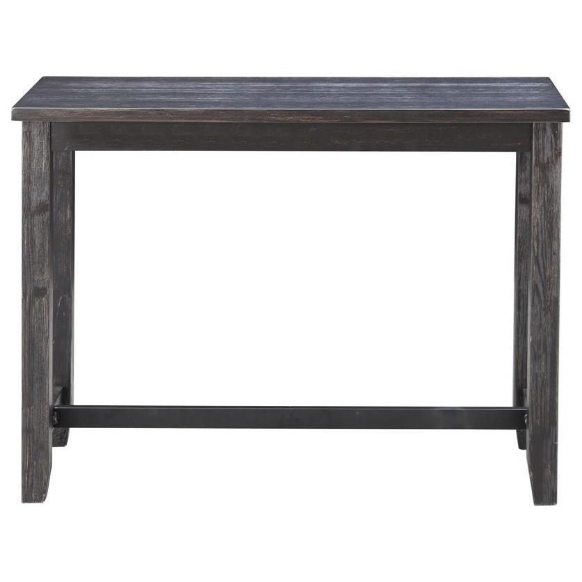 C2c C2c Accents Contemporary Counter Height Console Table Walker S Furniture Sofa Tables Consoles Black, gray, gold, blue, white, coffee, brown, green, red, transparent.