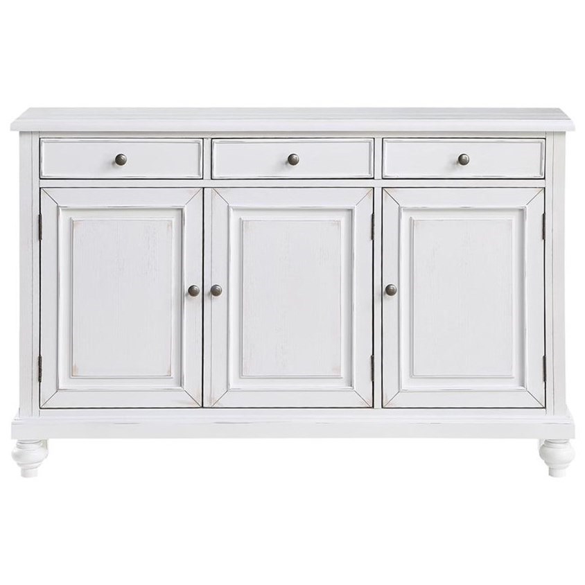 Coast To Coast Imports Coast To Coast Accents 48180 Three Door Three Drawer Credenza Baer S Furniture Accent Chests