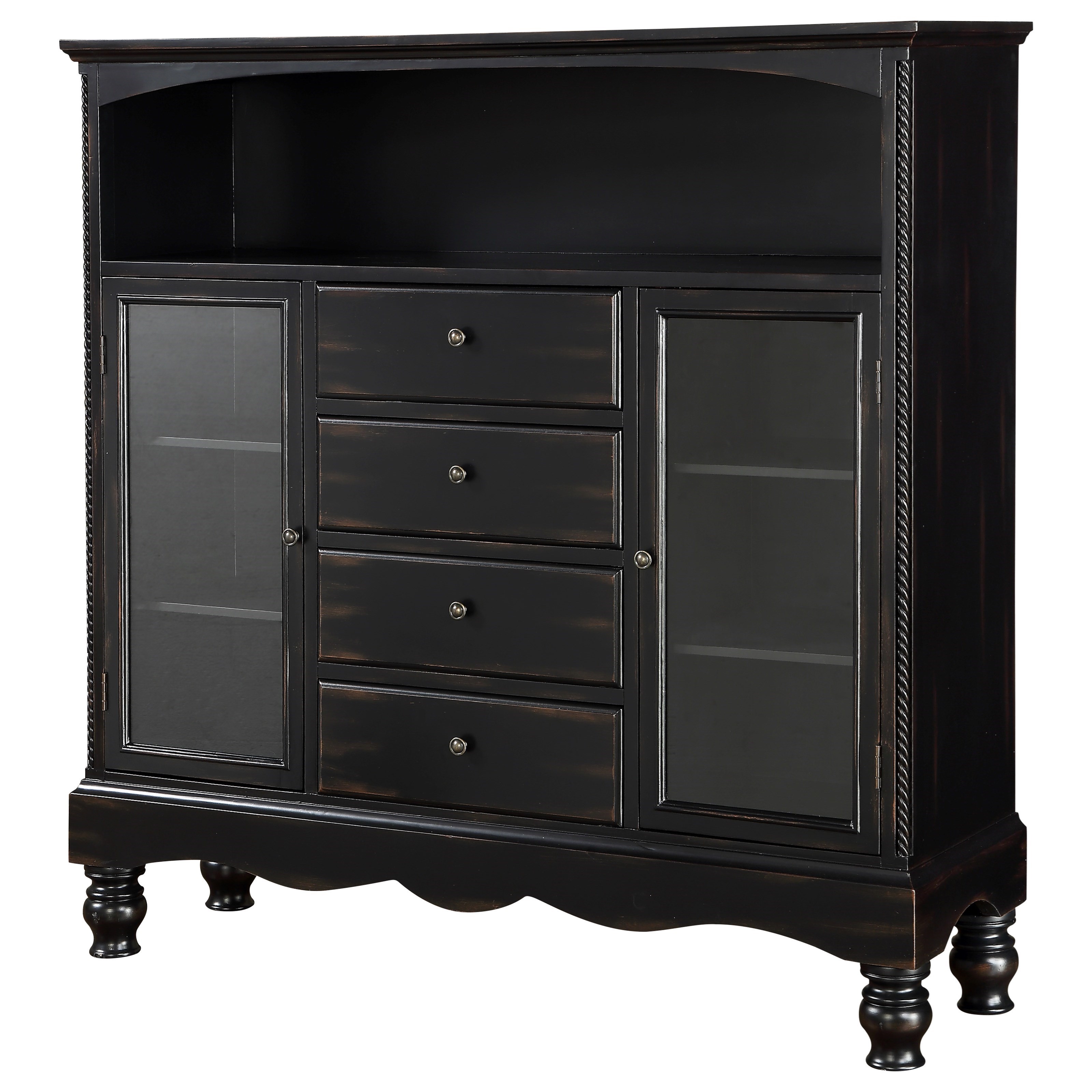 Coast To Coast Accents Two Door Four Drawer Cabinet Ruby Gordon