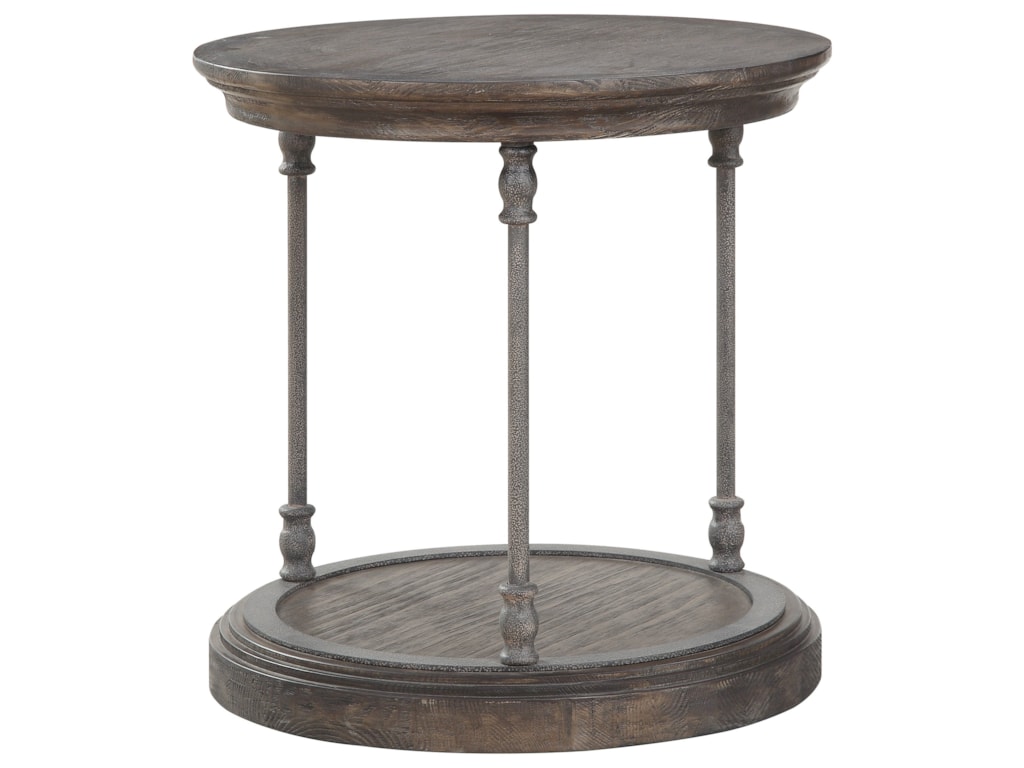 Coast To Imports Corbin Transitional Round End Table With Coast To Imports Corbinround End Table