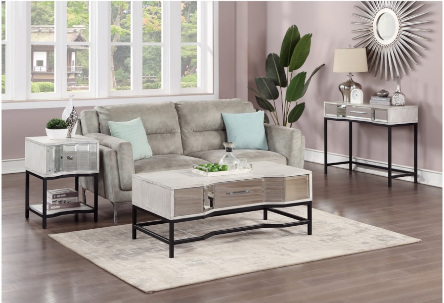 Coast To Coast Imports Gabby Contemporary 1 Drawer End Table Value City Furniture End Tables