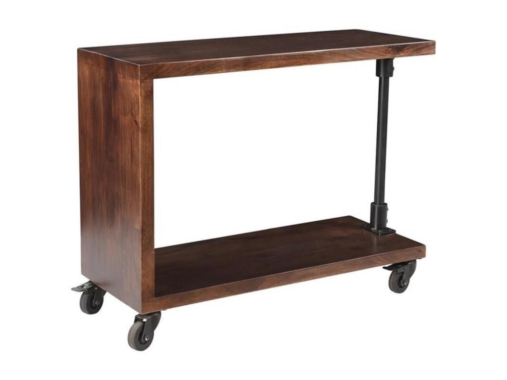 Coast To Coast Imports Gatlin Industrial Console Table With