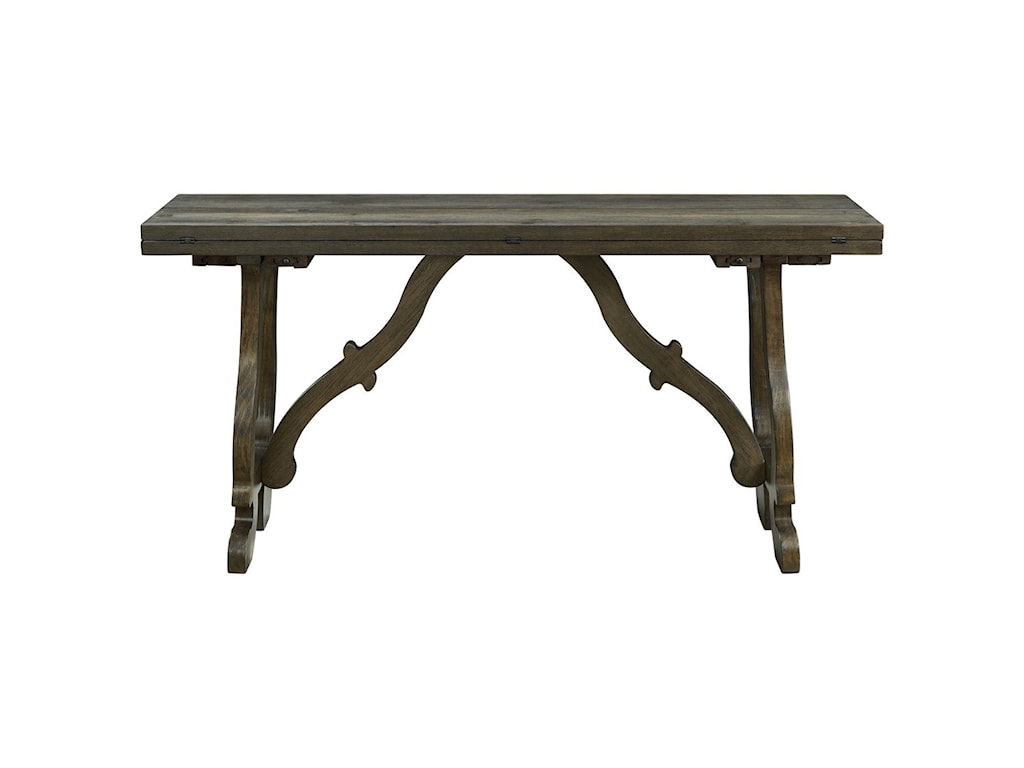 Coast To Coast Imports Orchard Park Traditional Drop Leaf Console Dining Table Wayside Furniture Dining Tables