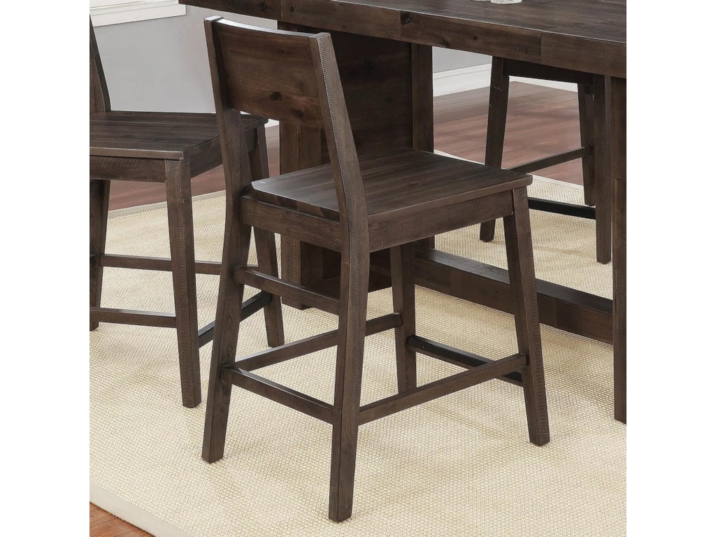 Barnes Rustic Counter Height Chair By Coaster At A1 Furniture Mattress