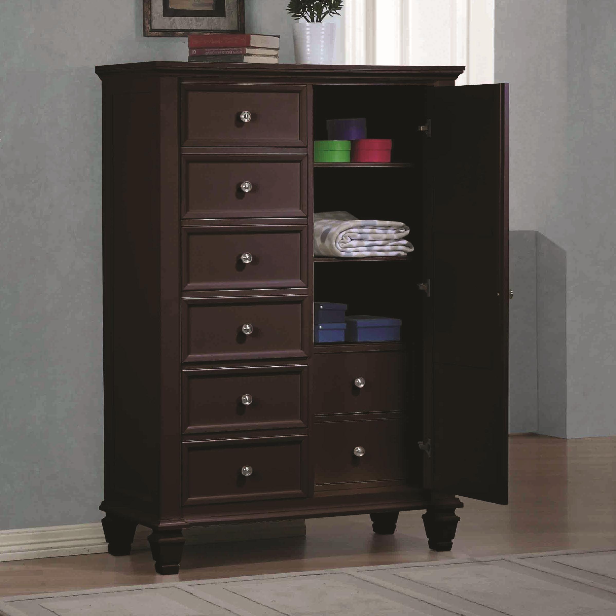 Coaster Sandy Beach Door Dresser With Concealed Storage A1 Furniture Mattress Door Chests