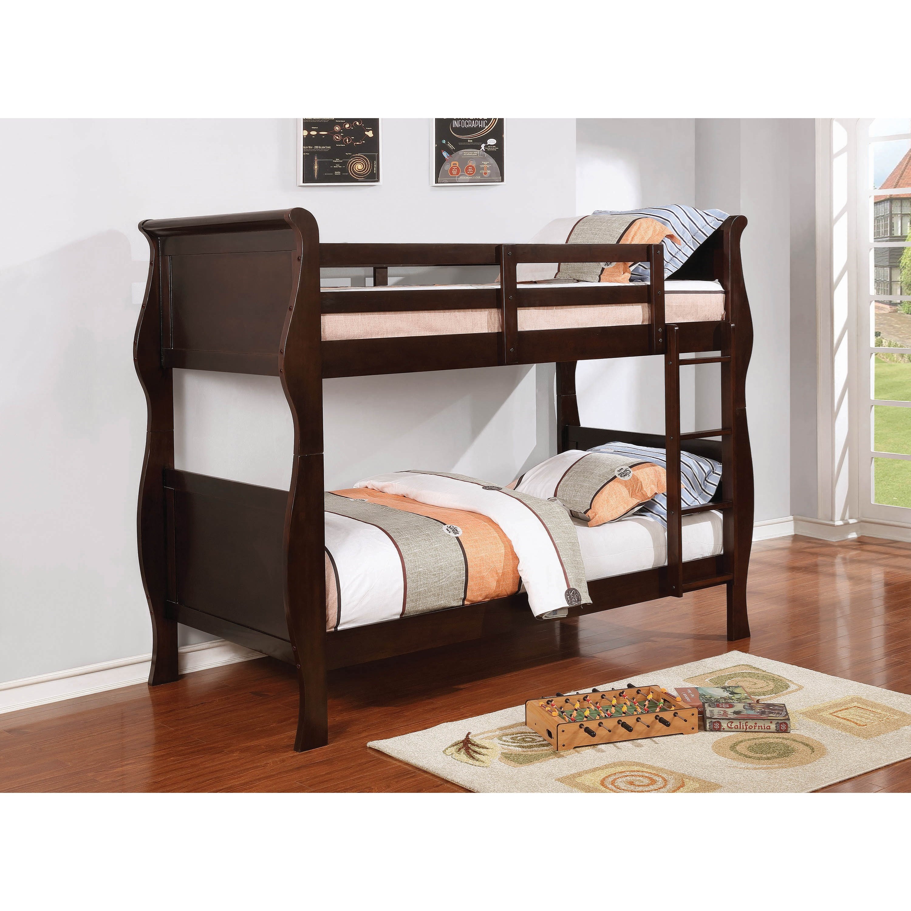 small single bunk beds with storage