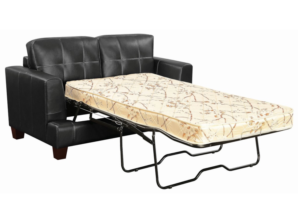 Coaster Samuel Contemporary Loveseat Sleeper Value City Furniture Samuel Contemporary Loveseat Sleeper By Coaster