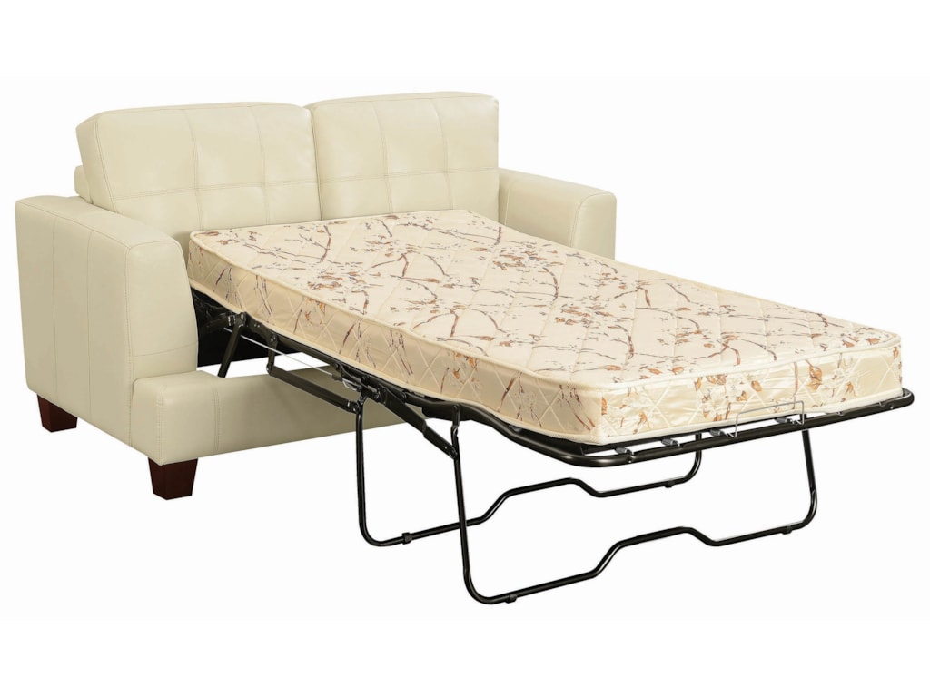 Coaster Samuel Contemporary Loveseat Sleeper Ad Furniture Coaster Samuel Contemporary Loveseat Sleeper