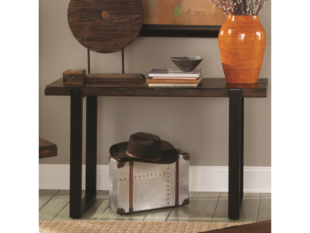 Coaster 70342 Sofa Table With Two Tone Finish Value City Furniture Coaster 70342sofa Table