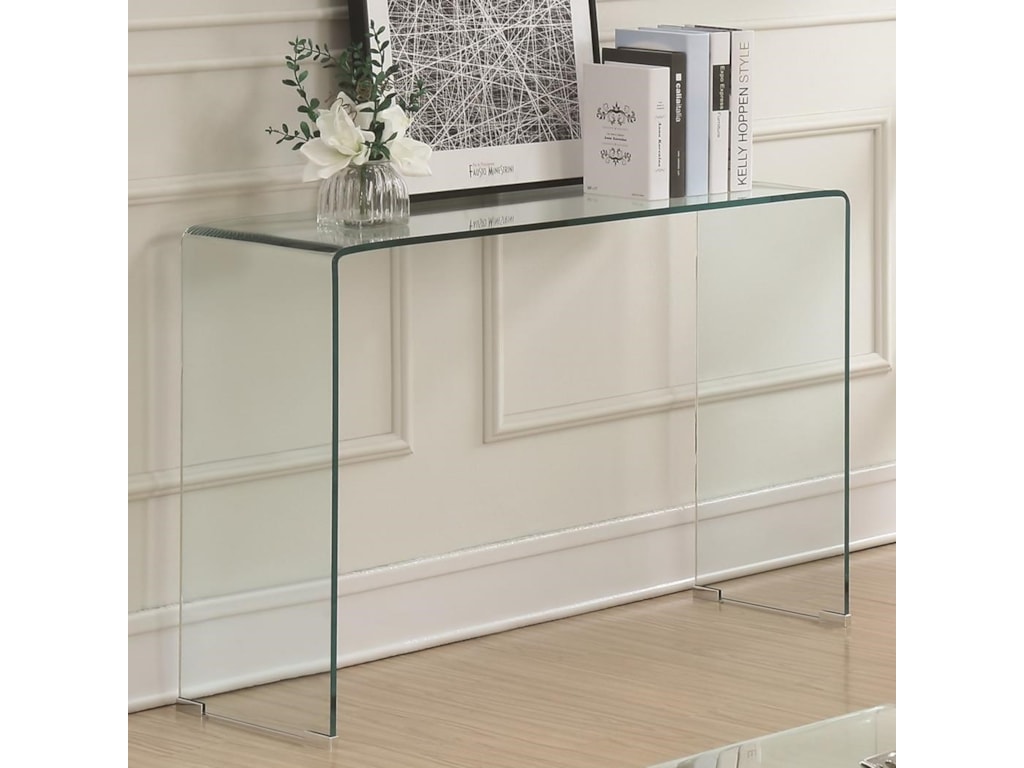 70532 Clear Acrylic Sofa Table By Coaster 70532 Clear Acrylic Sofa Table By Coaster