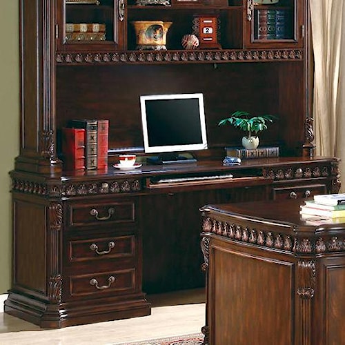Coaster Tucker Double Pedestal Computer Desk Standard Furniture