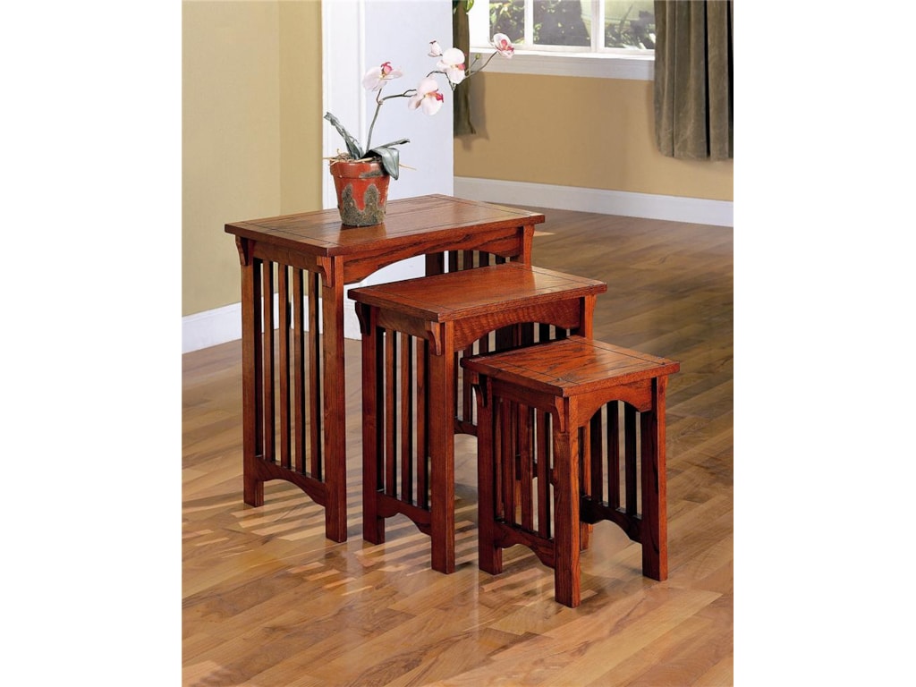 Coaster 901049 3 Piece Nesting Table Set Value City Furniture 901049 3 Piece Nesting Table Set By Coaster