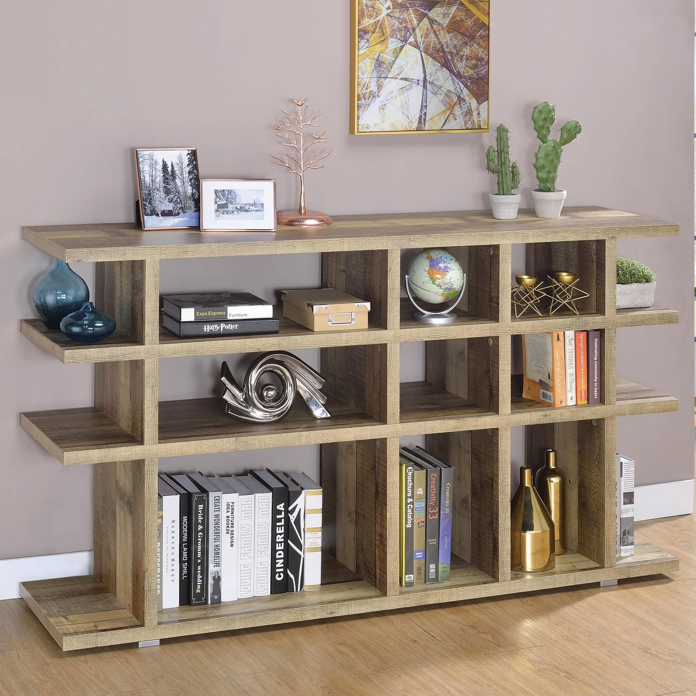 Coaster Accent Cabinets 802848 Contemporary Bookcase With Tier