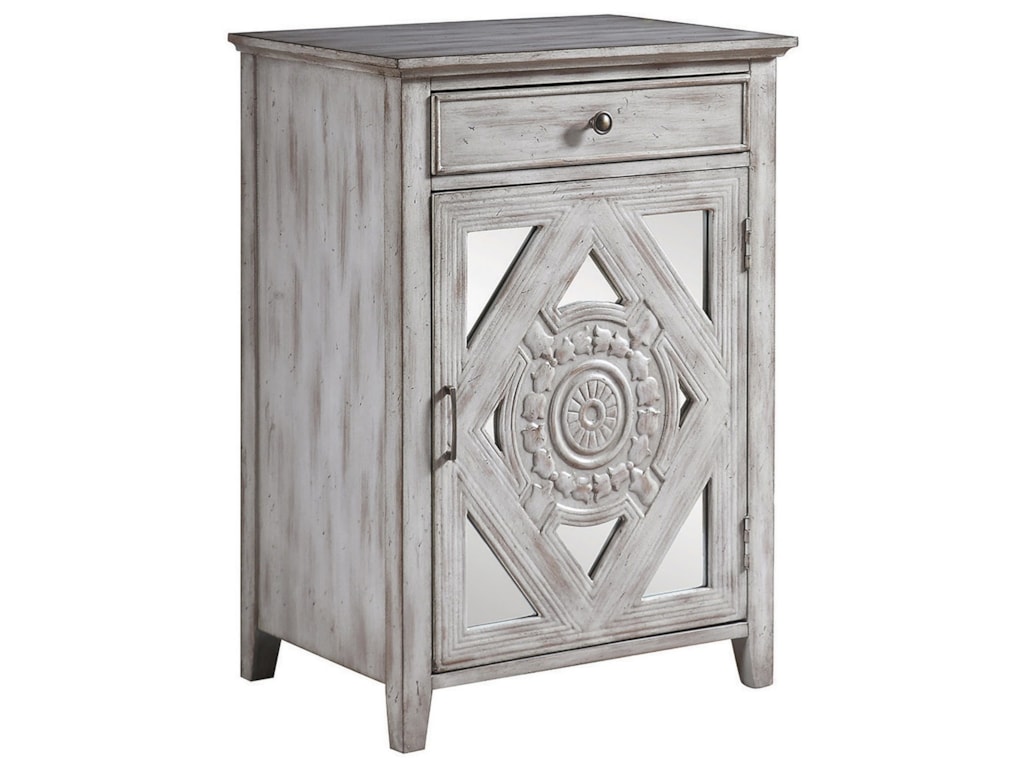 Coaster Accent Cabinets Distressed Grey Cabinet With Ornate Coaster Accent Cabinetsaccent Cabinet