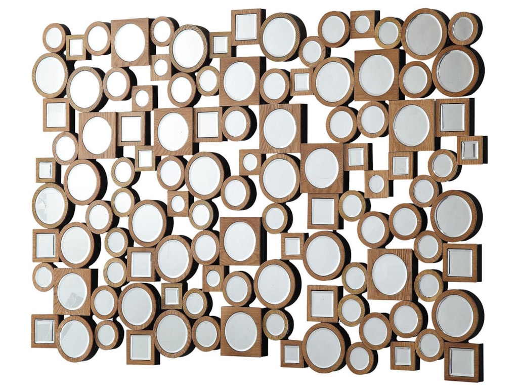 Accent Mirrors Collage Style Mirror With Round And Square Shapes By Coaster At Dunk Bright Furniture Accent Mirrors Collage Style Mirror With Round And Square Shapes By Coaster At Dunk Bright Furniture