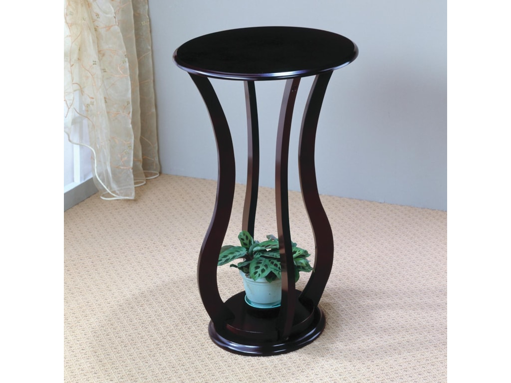Coaster accent standsround plant stand