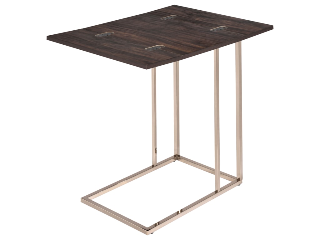 Coaster Accent Tables Snack Table With Expandable Rotating Top Coaster Accent Tables Snack Table With