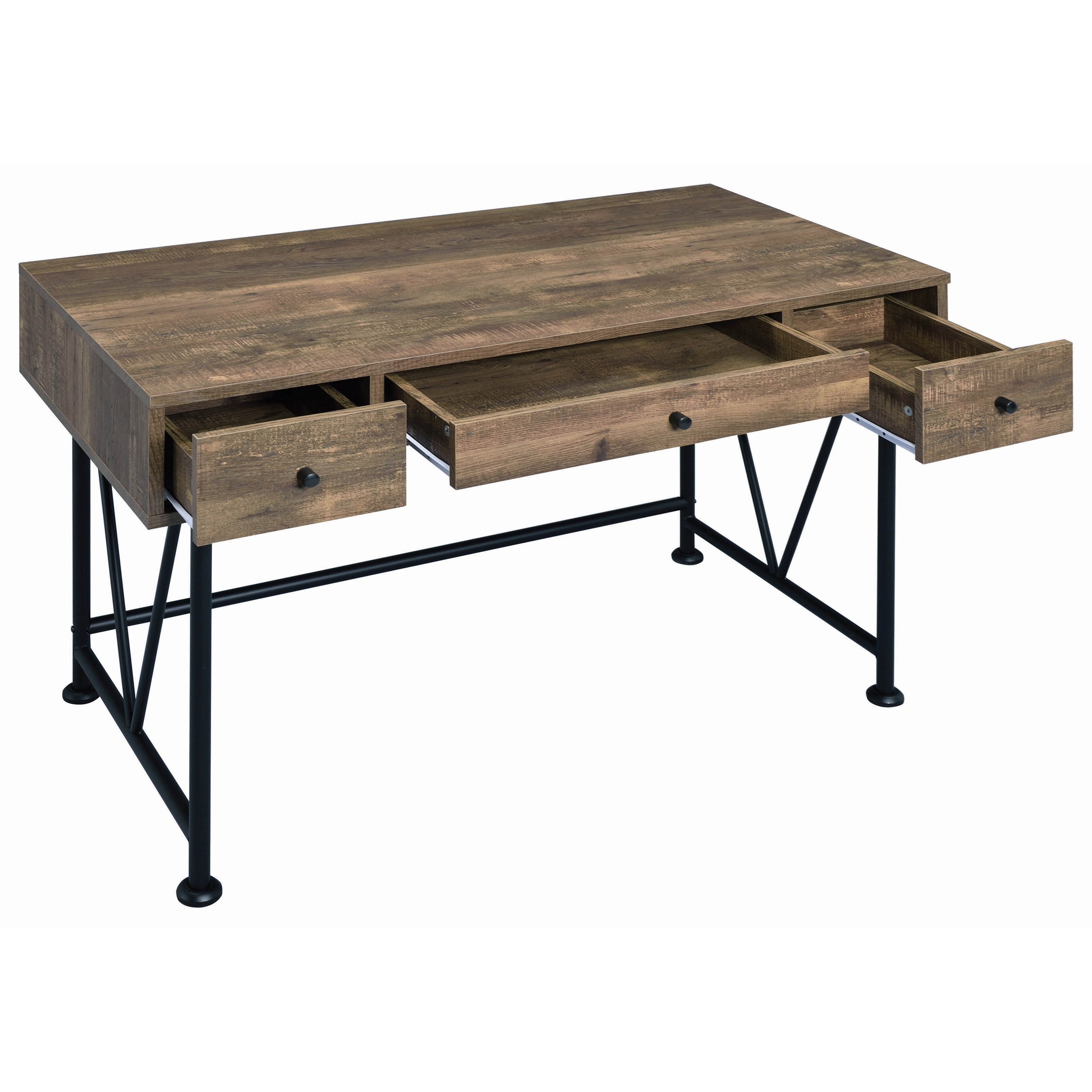 Coaster Analiese 802541 Contemporary Writing Desk With Metal Legs