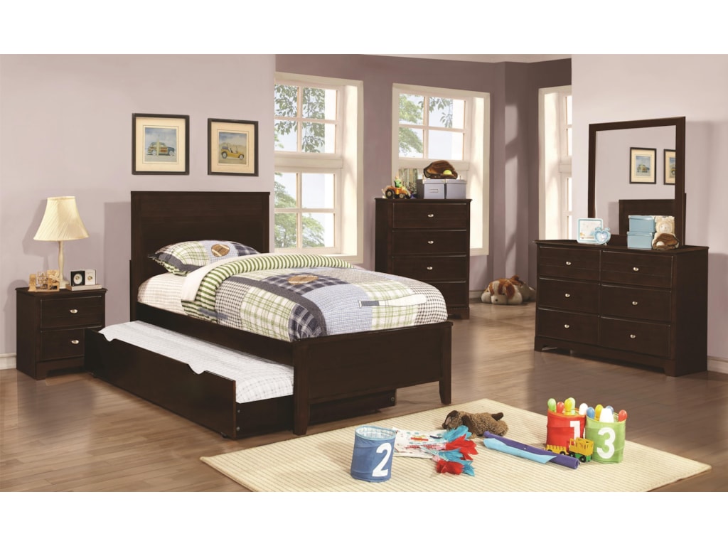 Coaster Ashton CollectionFull Bed with Trundle