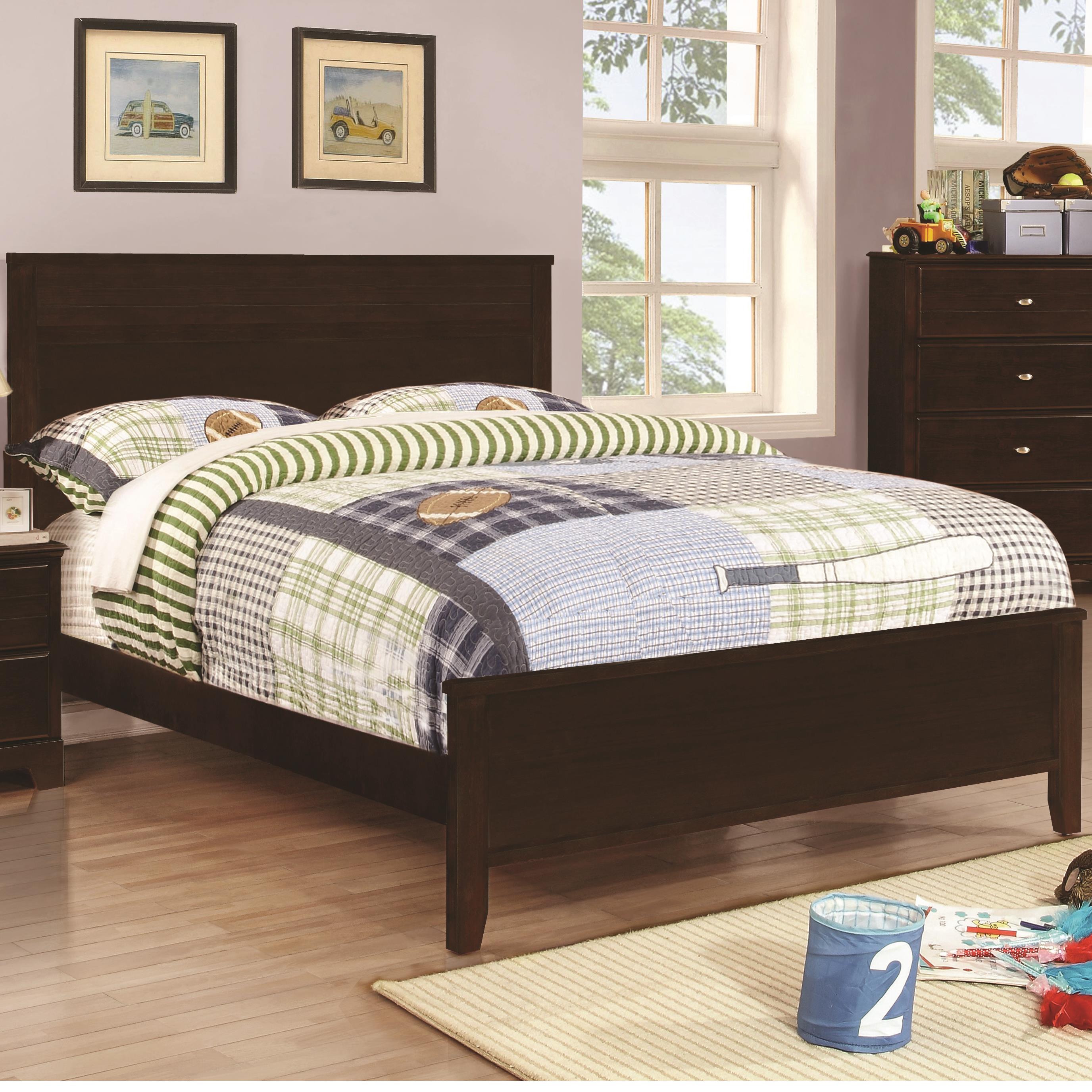 Ashton Collection Full Bed With Framing Details By Coaster At Value City Furniture