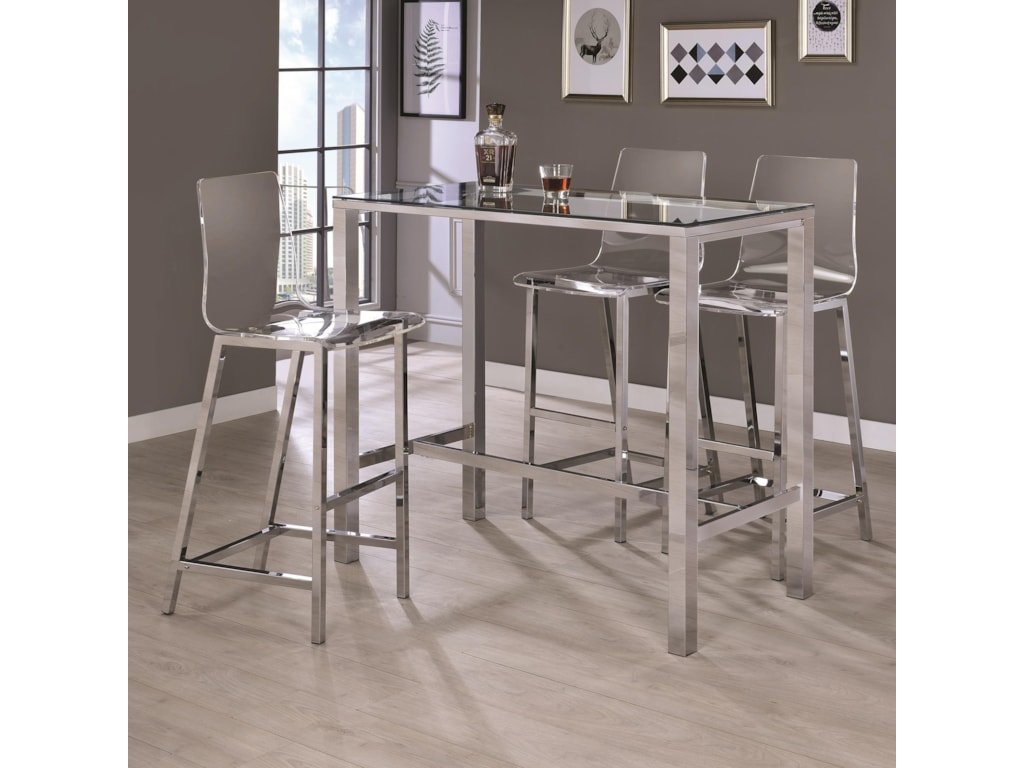 Coaster Bar Units And Tables Contemporary Table Stool Coaster Bar Units And Tabar Table Stool Set