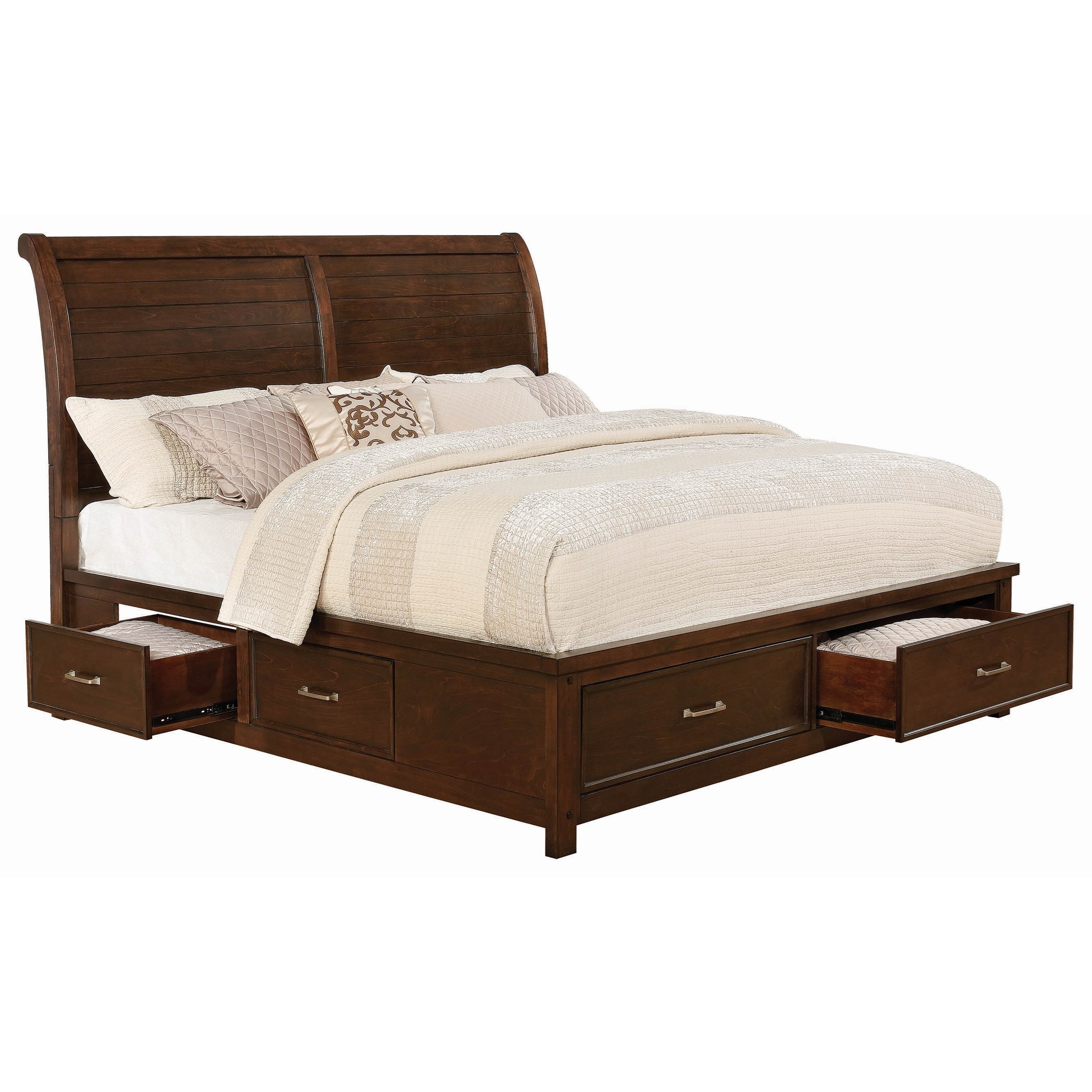 Coaster Barstow 206430kw Transitional California King Storage Bed