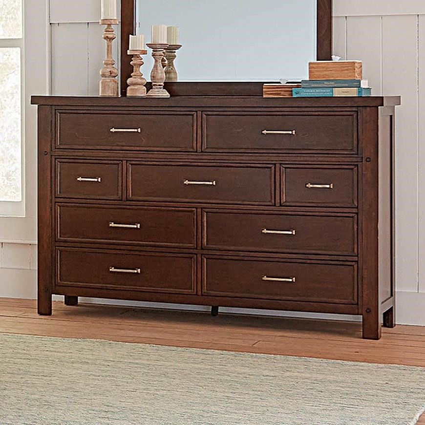 Coaster Barstow 206433 Transitional Dresser With Felt Lined Top