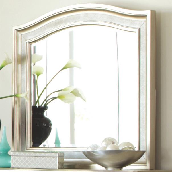Coaster Bling Game Mirror With Arched Top Pedigo Furniture